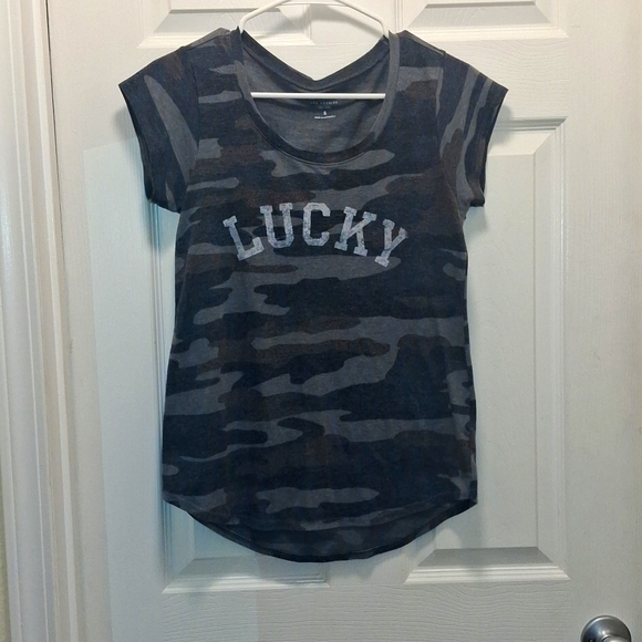 LUCKY brand Short Sleeved T Shirt EUC - Picture 2 of 6